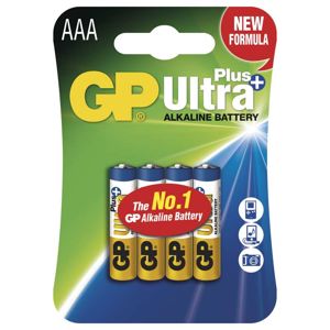 GP Alkalická baterie GP Ultra Plus LR03 (AAA), blistr 1017114000