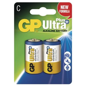 GP Batteries GP Alkalická baterie GP Ultra Plus LR14 (C), blistr 1017312000