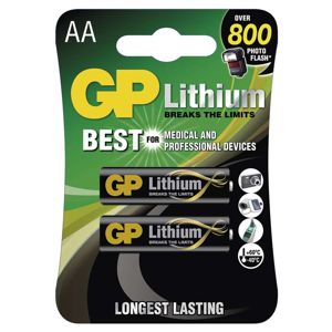 GP Batteries GP GP baterie lithiová FR6 (AA, tužka), blistr 1022000711