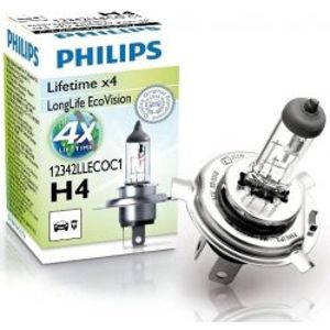 Philips H4 Long Life EcoVision 12V 12342LLECOC1