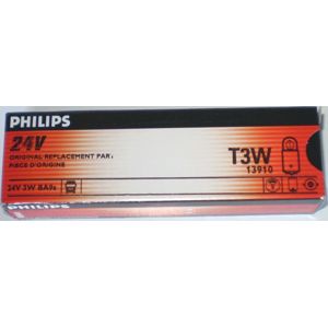 Philips 13910CP T3W BA9s 24V 3W