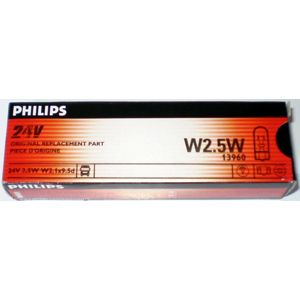 Philips W2,5W 24V 13960CP
