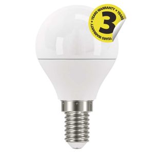 Emos LED žárovka Classic Mini Globe 6W E14 studená bílá Studená bílá