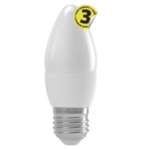 Emos LED žárovka Classic Candle 4W E27 Teplá bílá Teplá bílá