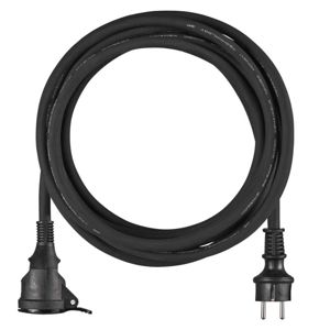 EMOS Prodlužovací kabel neoprenový – spojka, 5m, 3× 1,5mm2 1902010500