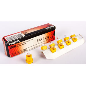 Philips BAX 8,5d/2 Yellow 24V 24029CP