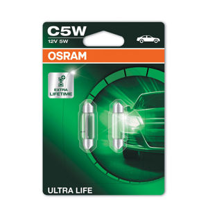 OSRAM C5W 6418ULT-02B ULTRA LIFE, 5W, 12V, SV8.5-8