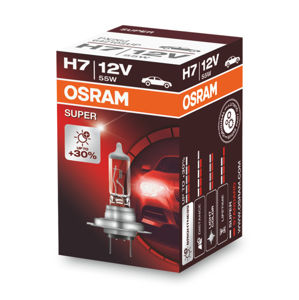 OSRAM H7 64210SUP Super +30% 55W 12V PX26d krabička