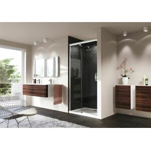 Sprchové dveře 100x190 cm levá Huppe Aura elegance chrom lesklý 401402.092.322