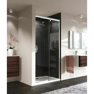 Sprchové dveře 150x190 cm pravá Huppe Aura elegance chrom lesklý 401507.092.322