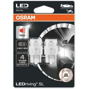 OSRAM LED W21/5W 7515DRP-02B RED 12V 2,4W W3x16q