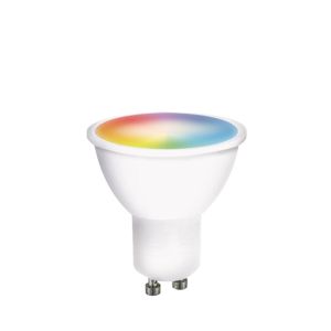 Solight LED SMART WIFI žárovka, GU10, 5W, RGB, 400lm WZ326