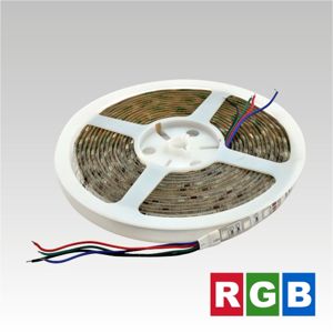 NBB LED pásek 12V 60LED/m SMD5050 RGB IP20 14.4W/m multichip 903003055