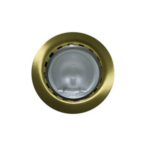 ACA Lighting zapuštěné nábytkové svítidlo 12V G4 matná zlatá BS812GM
