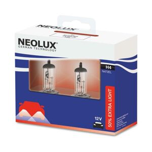 NEOLUX H4 12V 60/55W P43t Extra Light +50% 2ks N472EL-2SCB