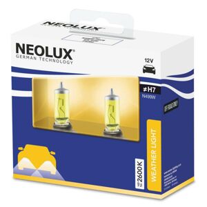 NEOLUX H7 12V 55W PX26d Weather Light 2600K N499W-2SCB 2ks N499W-2SCB
