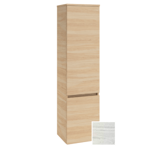 Koupelnová skříňka vysoká Villeroy & Boch Legato 40x35 cm bělené dřevo B21300E8
