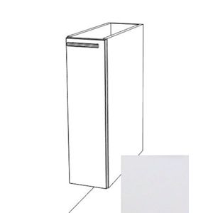 Kuchyňská skříňka s výsuvným systémem spodní Naturel Gia 20 cm bílá mat BCA2072BM