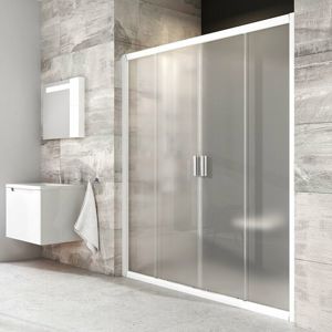 Sprchové dveře 130x190 cm Ravak Blix bílá 0YVJ0100ZG