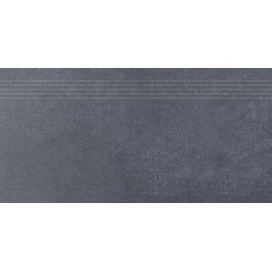 Schodovka Rako Sandstone plus černá 30x60 cm mat DCPSE273.1