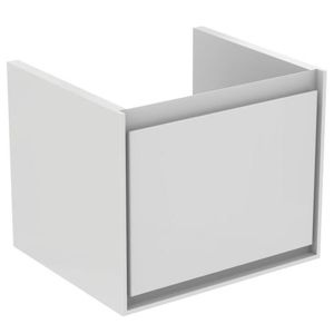 Koupelnová skříňka pod umyvadlo Ideal Standard Connect Air 48x40,9x40 cm bílá lesk/světle šedá mat E0844KN