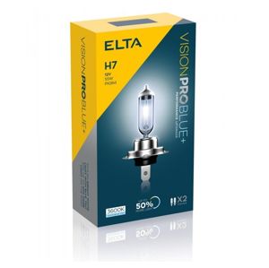 ELTA H7 VisionProBlue +50% 55W 12V PX26d sada 2ks EB2477TR