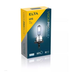 ELTA H15 VisionProBlue +50% 15/55W 12V PGJ23t-1 sada 2ks EB2715TR