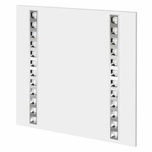 EMOS LED panel troffer 60x60, čtvercový vestavný bílý, 36W, neutrální bílá, UGR ZR1723