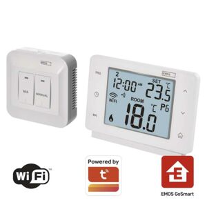 EMOS Pokojový programovatelný bezdrátový WiFi GoSmart termostat P56211 P56211