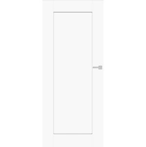 Interiérové dveře Naturel Estra pravé 60 cm bílá mat ESTRA5BM60P