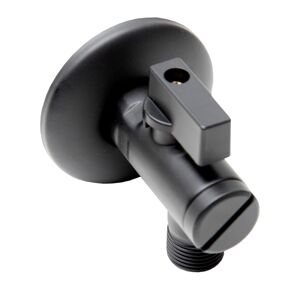 Rohový ventil s filtrem 1/2x3/8 Optima černá ET906BL