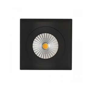 KOHL LIGHTING KOHL-Lighting OZONE SAT SQ bezrámečkové zapuštěné svítidlo 78x78 mm černá 8 W LED