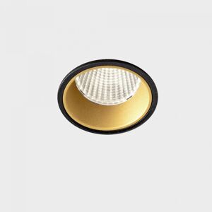 KOHL LIGHTING KOHL-Lighting VERSUS zapuštěné svítidlo s rámečkem černá-zlatá 5 W 3000K nestmívatelné
