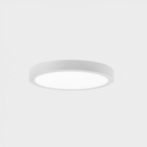 KOHL LIGHTING KOHL-Lighting DISC SLIM stropní svítidlo pr. 300 mm bílá 24 W CRI 80 3000K PUSH