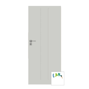 Interiérové dveře Naturel Latino levé 60 cm bílé LATINO3060L