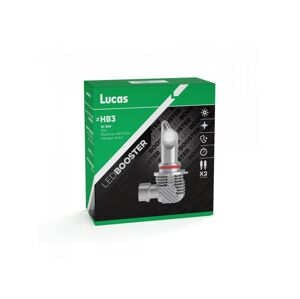 Lucas 12V/24V HB3 LED žárovka P20d, sada 2 ks 6500K
