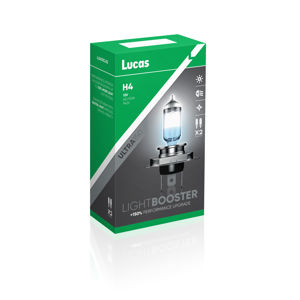 Lucas H4 ULTRA150 +150% 60/55W 12V 2ks LLX472CLX2