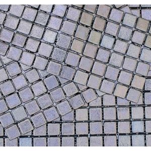 Skleněná mozaika Mosavit Metalico plata 30x30 cm lesk METALICOPLATA