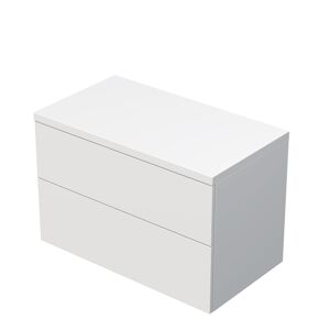Koupelnová skříňka pod umyvadlo na desku Naturel Ratio 90x59,6x50 cm bílá mat ND902Z56PU.A3416