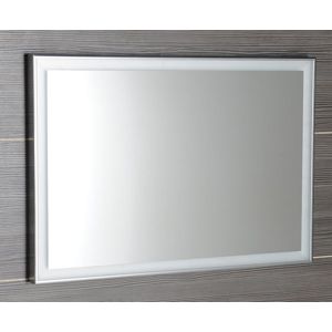 Zrcadlo s LED osvětlením Sapho Luminar 90x50 cm chrom NL559