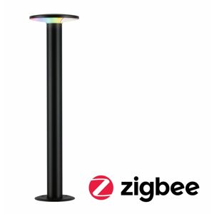 PAULMANN LED stojací svítidlo Smart Home Zigbee Plate IP44 600mm RGBW+ 5W 230V antracit kov/umělá hmota
