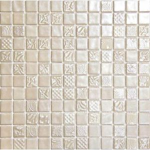 Skleněná mozaika Mosavit Pandora vainiglia 30x30 cm lesk PANDORAVA50