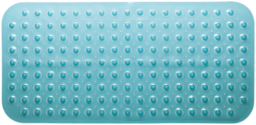 Protiskluzová podložka do koupelny Multi 79x38 cm modrá PRED201