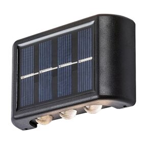 Rabalux venkovní solární svítidlo Kangton LED 1,2W černá IP44 77024