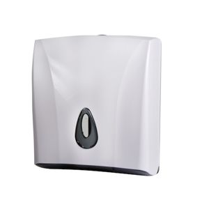 Zásobník papírových ručníků Sanela bílá SLDN03