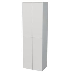 Koupelnová skříňka vysoká Naturel Ratio 50x162x35 cm bílá mat SV504DPU9016M