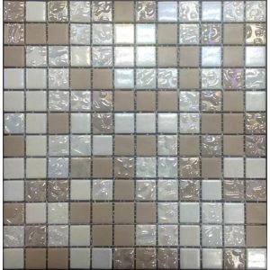 Skleněná mozaika Mosavit Trendy beige 30x30 cm mat / lesk TRENDYBE