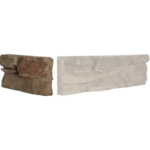 Krajovka Vaspo Skála zvrásněná hnědavý melír 10,8x23,5 cm V55201