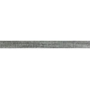 Listela Rako Next tmavě šedá 5x60 cm mat WLAVP502.1