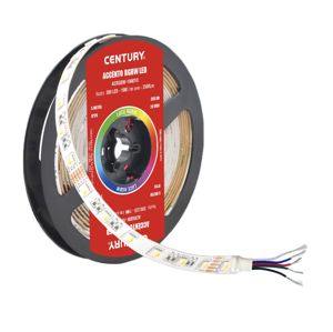 CENTURY LED pásek ACCENTO PRO 19.2W 60 led/m 96W RGB+4000K 2500Lm Ra80 120d IP20 24VDC CEN ACRGBW-196010
